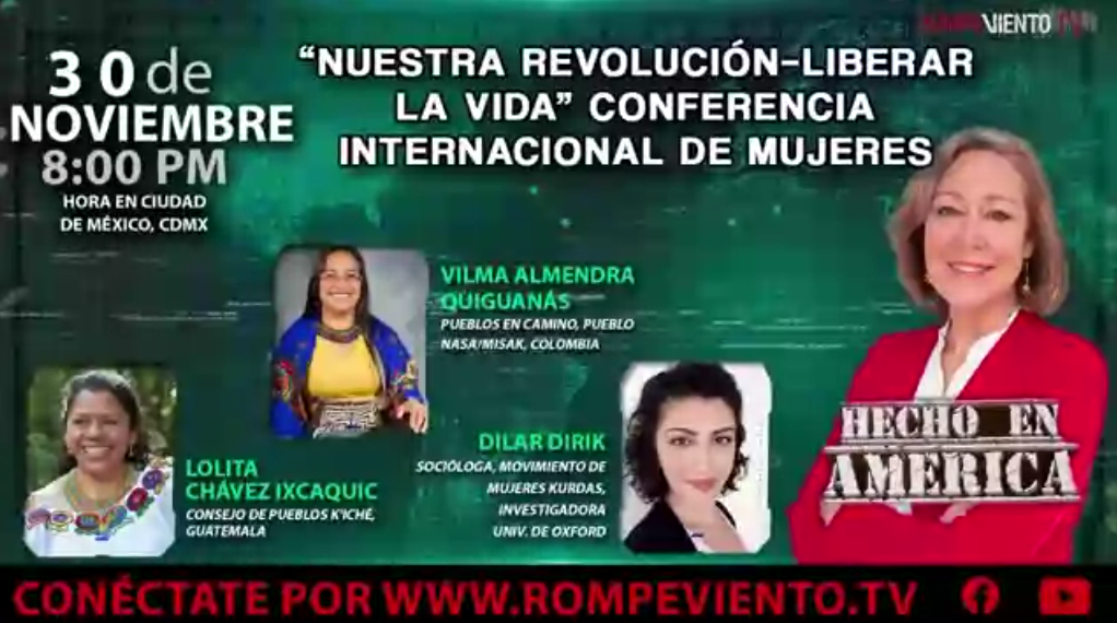 “Nuestra revolución–Liberar la Vida” Conferencia Internacional de Mujeres - Hecho en América
